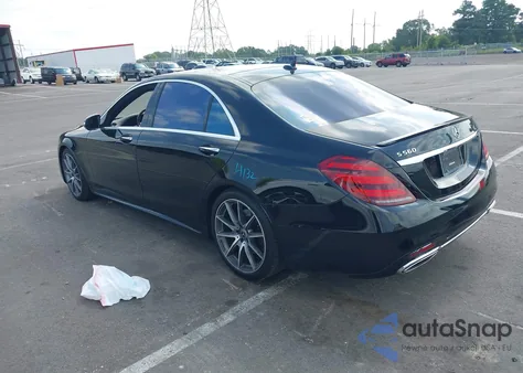 2018 Mercedes-Benz S 560 из США, поврежденный, VIN WDDUG8DB8JA397921